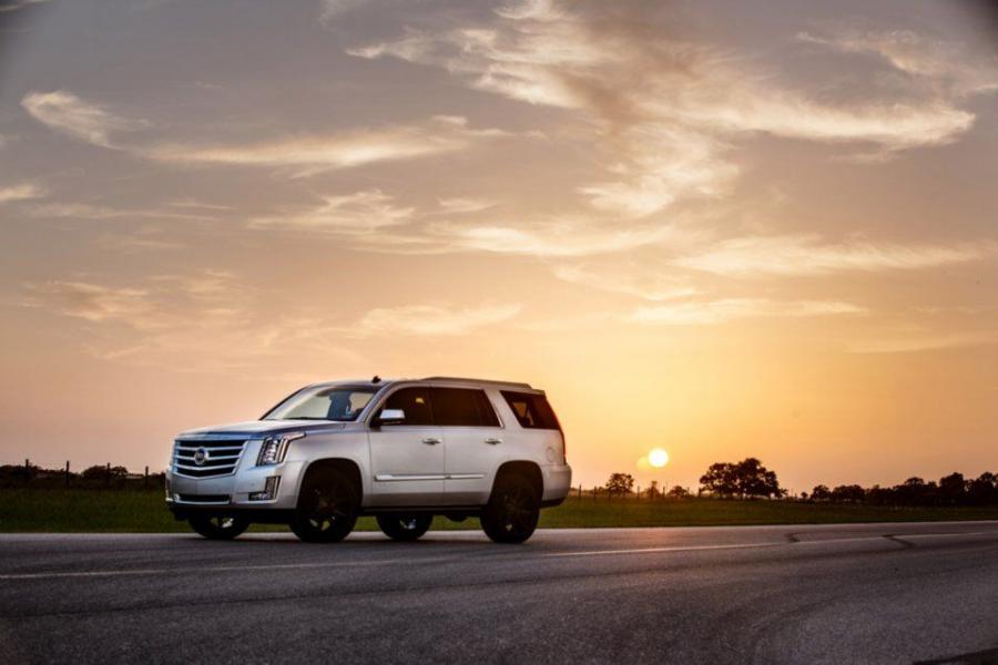  Cadillac Escalade HPE550 Supercharged by Hennessey Performance 2014 года  (фото 4 из 16)